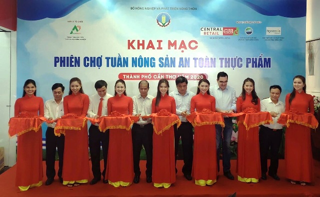 Phiên chợ Tuần nông sản an toàn thực phẩm 2020 tại Cần Thơ