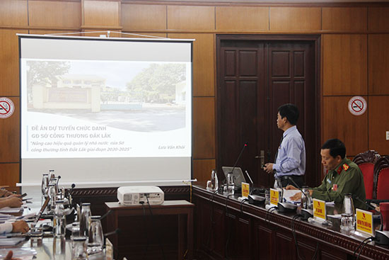 Đắk Lắk Lần đầu tiên tổ chức thi tuyển Giám đốc Sở Công Thương