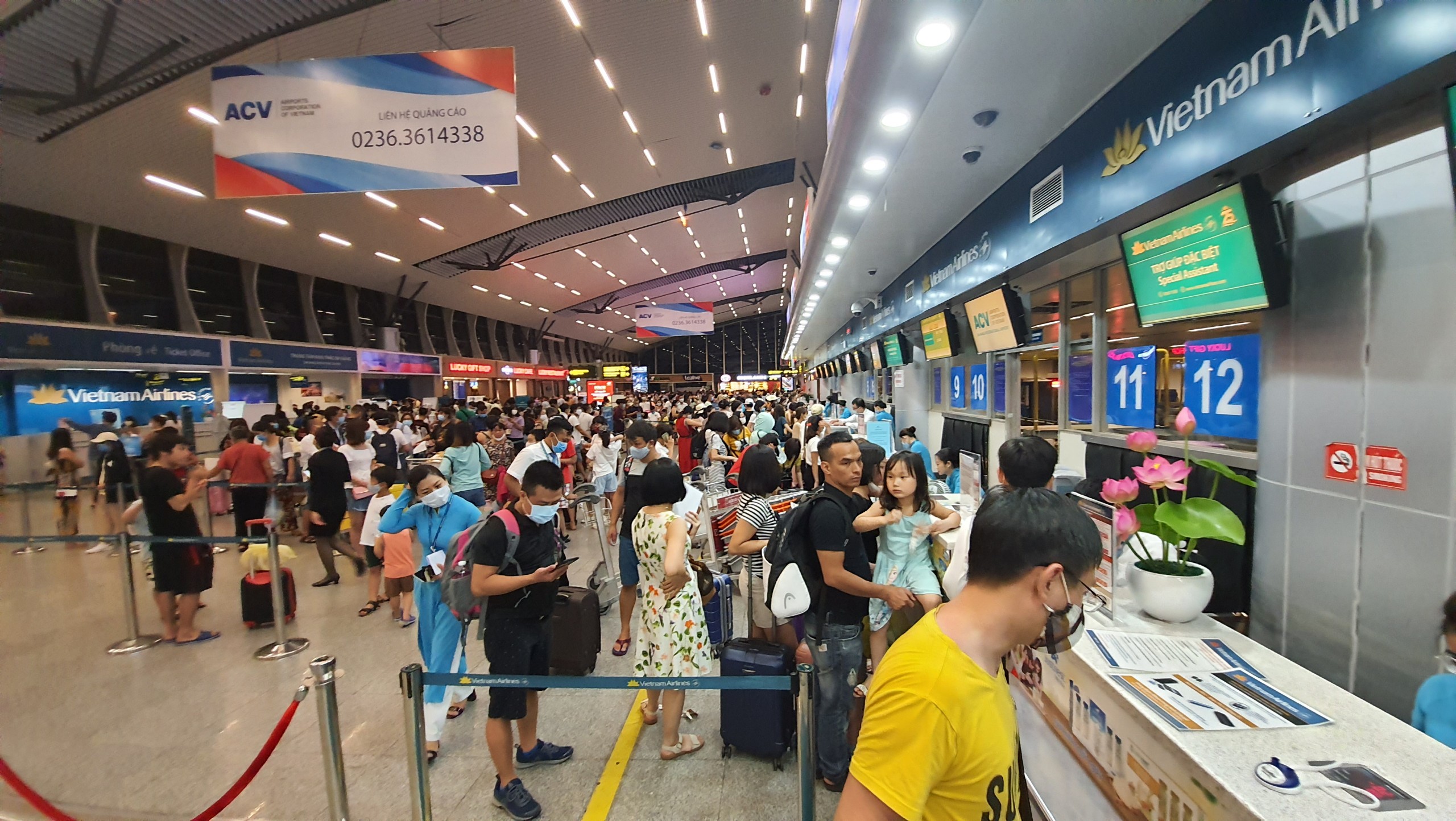 Dừng toàn bộ các chuyến bay chở khách đến Đà Nẵng