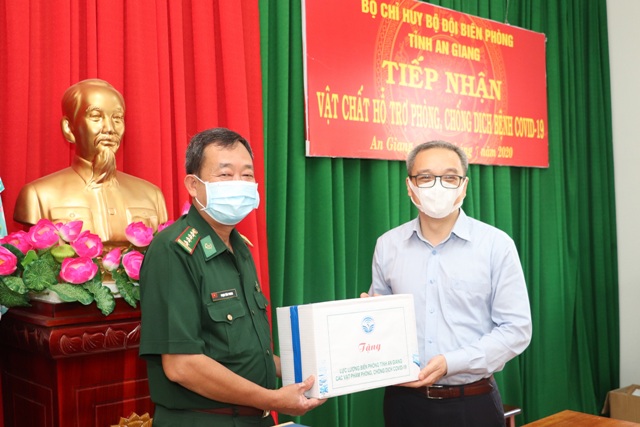 An Giang tiếp nhận hỗ trợ trong phòng chống dịch