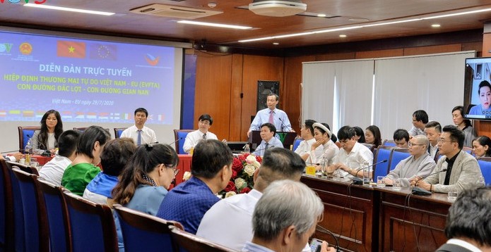 Diễn đàn trực tuyến Hiệp định EVFTA