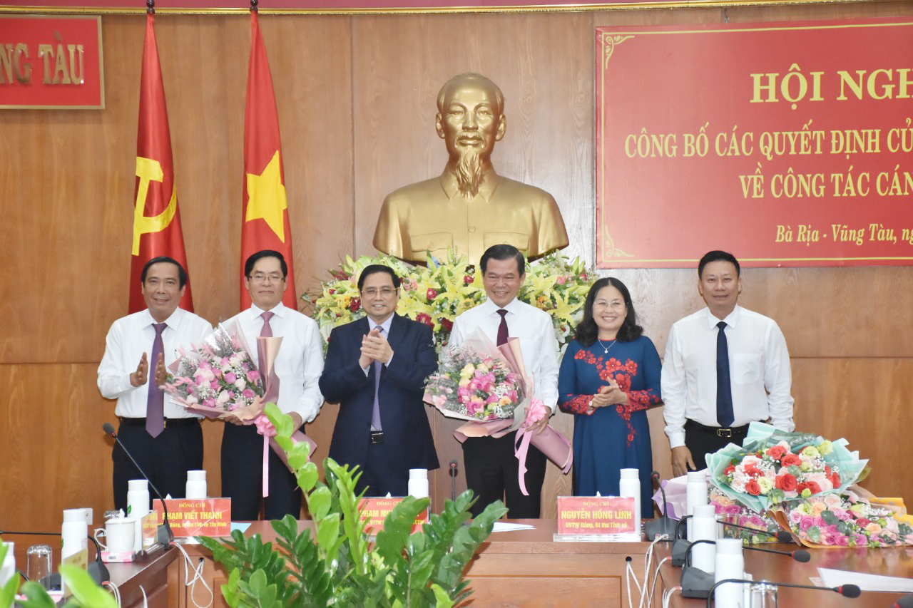 Đồng chí Phạm Viết Thanh giữ chức Bí thư Tỉnh ủy Bà Rịa - Vũng Tàu