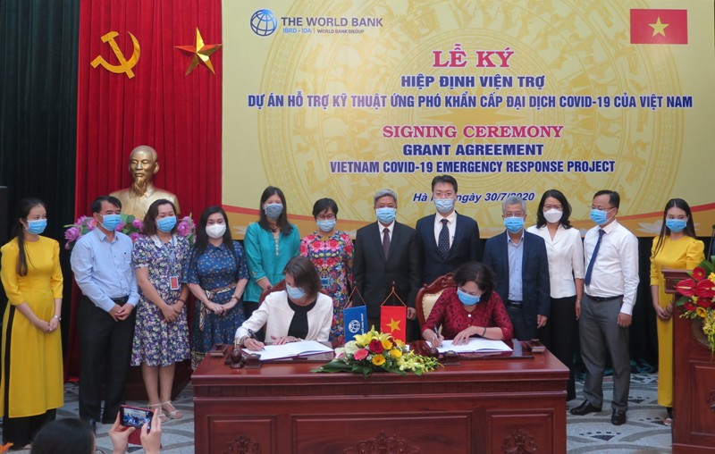 Ngân hàng Thế giới hỗ trợ Việt Nam 6,2 triệu USD ứng phó COVID-19