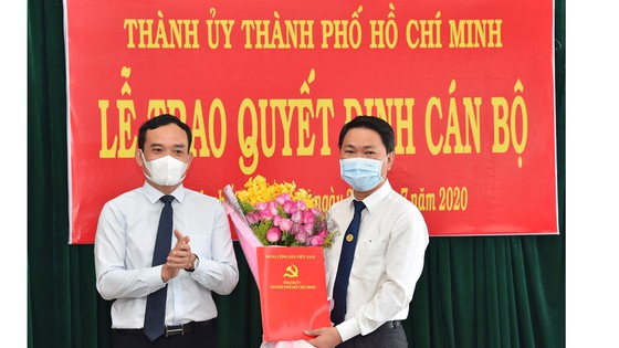 Đồng chí Trần Hoàng Quân giữ chức Bí thư Huyện ủy Bình Chánh