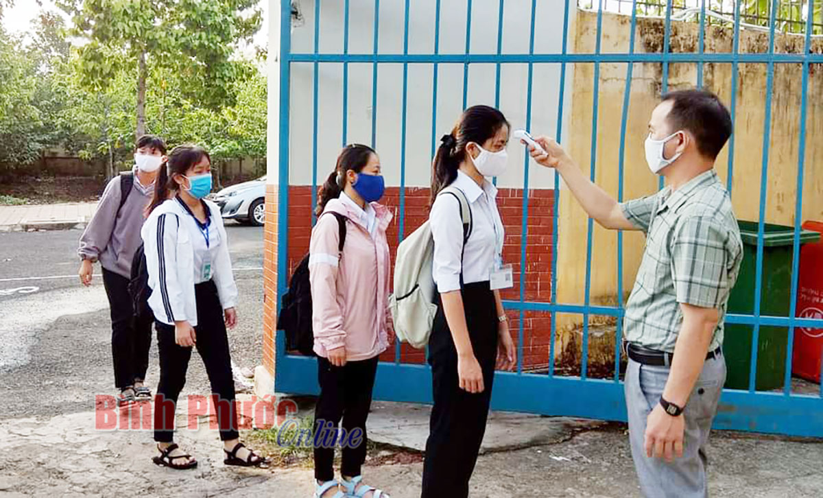 Bình Phước hoàn tất công tác chuẩn bị cho kỳ thi tốt nghiệp THPT