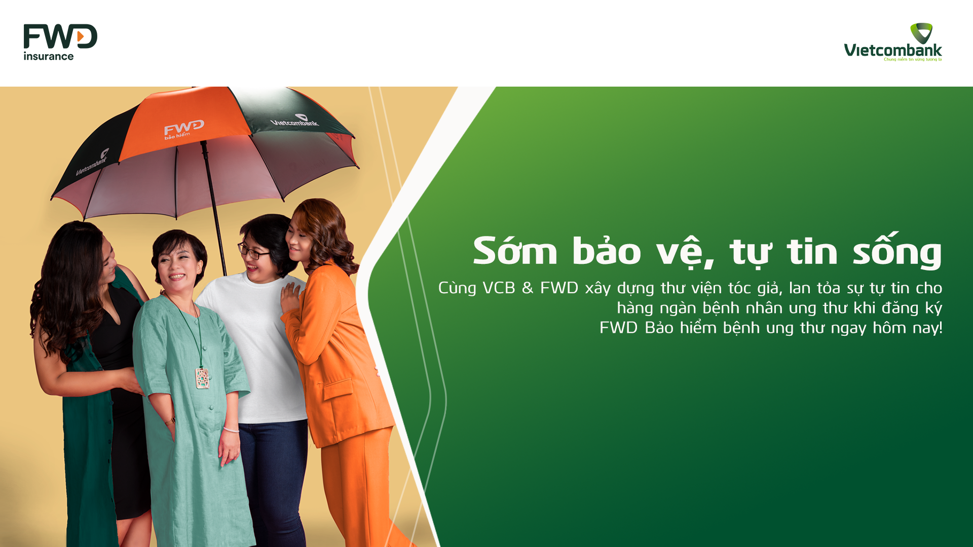 Cùng Vietcombank và FWD góp sức lan tỏa tinh thần “Sớm bảo vệ, Tự tin sống”