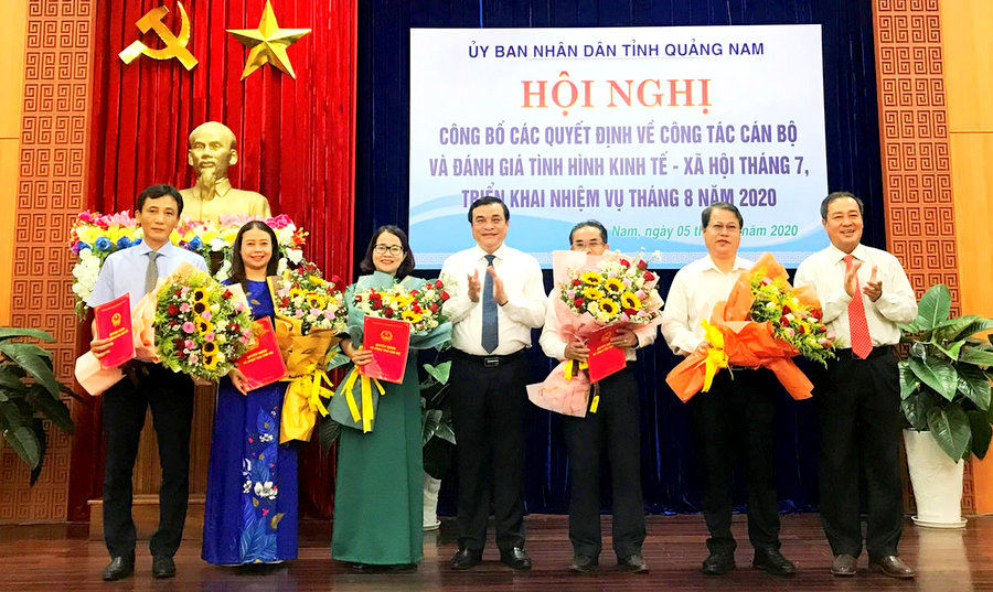 Điều động, bổ nhiệm nhiều lãnh đạo chủ chốt Quảng Nam