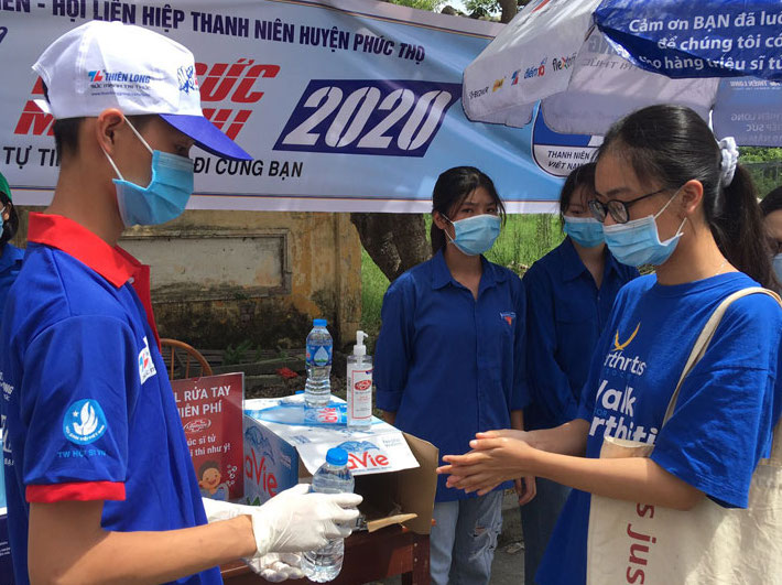 Tình nguyện viên Thủ đô sẵn sàng hỗ trợ 80 000 thí sinh trong kỳ thi tốt nghiệp THPT