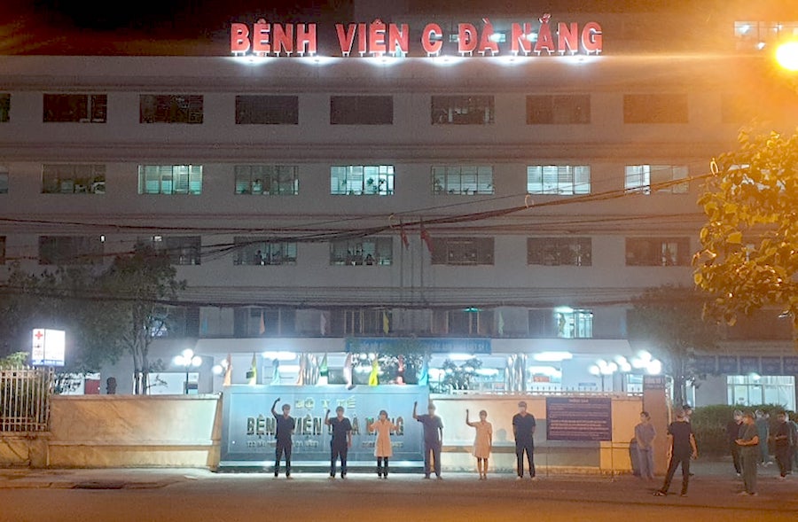 Từ 0h ngày 8 8, Bệnh viện C Đà Nẵng chính thức dỡ lệnh phong toả