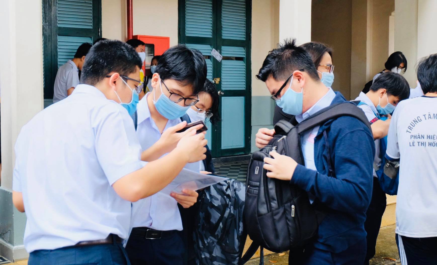 Đa số thí sinh tại TP Hồ Chí Minh hài lòng với môn thi đầu tiên