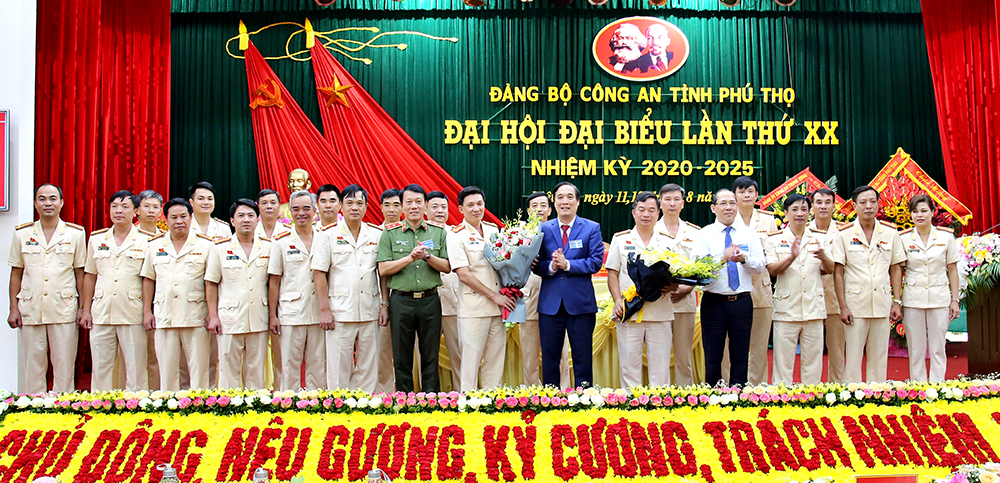 Đại tá Phạm Trường Giang được bầu giữ chức Bí thư Đảng ủy Công tỉnh Phú Thọ