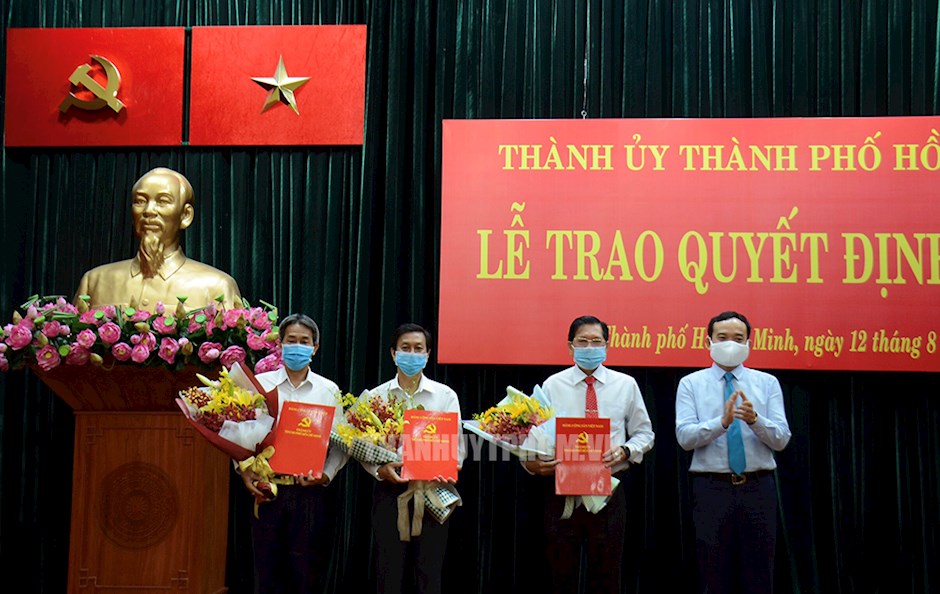 TP Hồ Chí Minh điều động, bổ nhiệm nhiều nhân sự mới