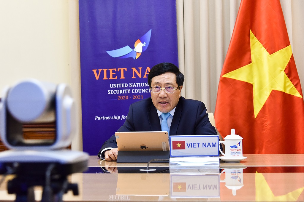 Thảo luận mở “Đại dịch và các thách thức đối với giữ vững hòa bình”