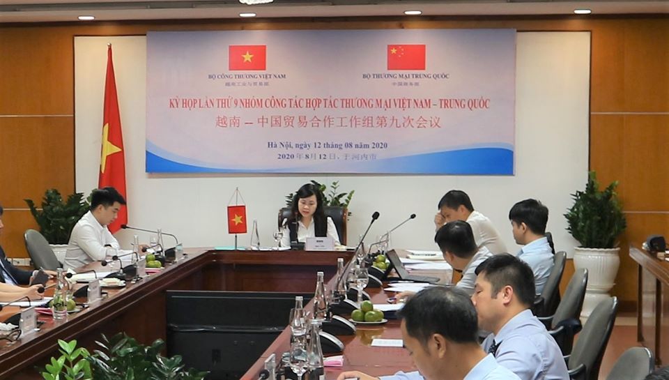 Kỳ họp lần thứ 9 nhóm công tác hợp tác kinh tế thương mại Việt Nam – Trung Quốc