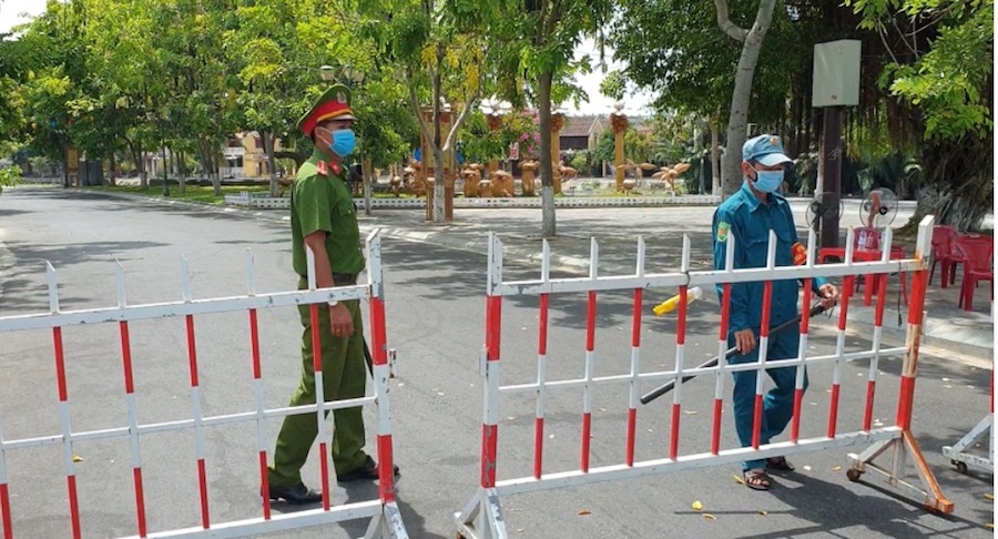 Lộ trình di chuyển và tiếp xúc của 2 bệnh nhân COVID-19 tại Quảng Nam