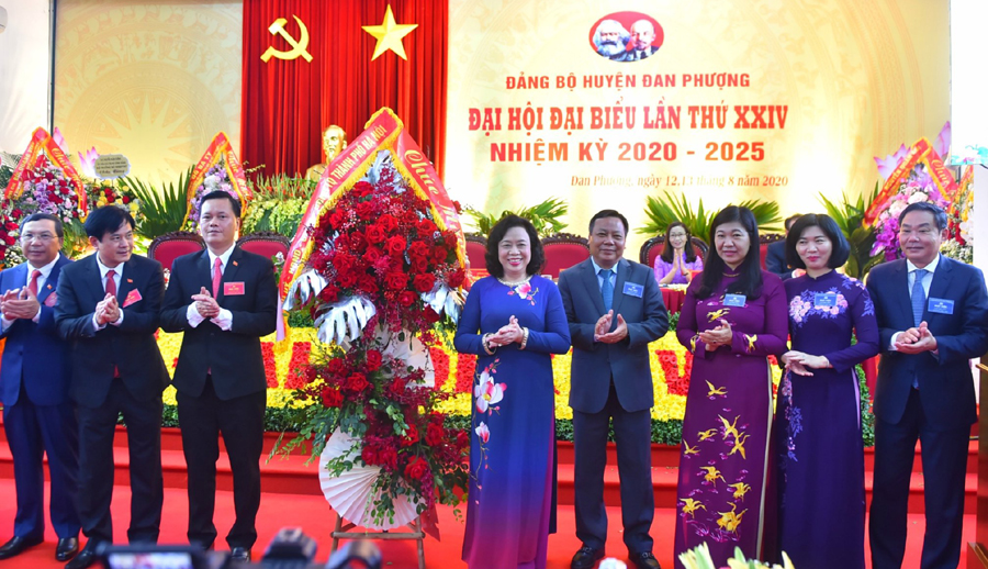 Huy động mọi nguồn lực xây dựng huyện Đan Phượng sớm trở thành quận