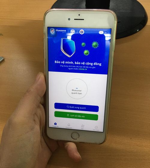 Đẩy mạnh ứng dụng Bluezone phòng, chống COVID-19