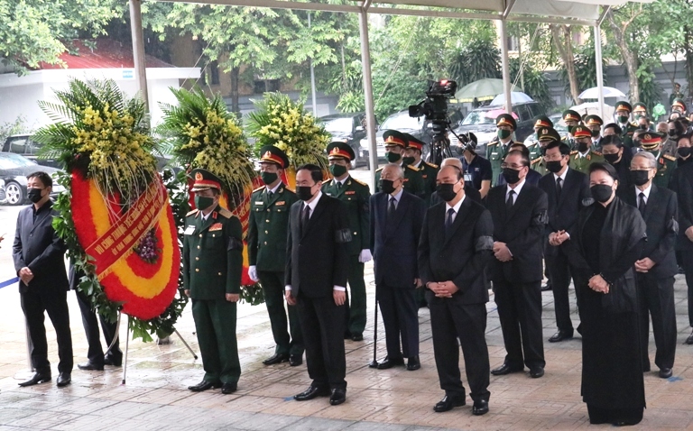 Cử hành trọng thể Lễ viếng nguyên Tổng Bí thư Lê Khả Phiêu