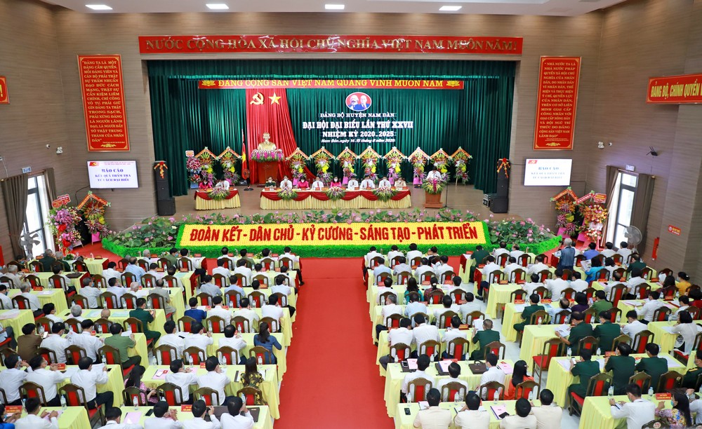 Nam Đàn phấn đấu trở thành huyện nông thôn mới kiểu mẫu