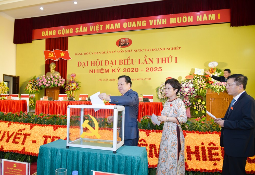 Đại hội Đảng bộ Ủy ban Quản lý vốn nhà nước tại doanh nghiệp khóa I