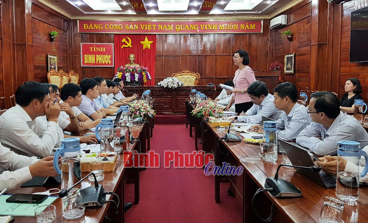 Bình Phước cần sớm đưa Trung tâm IOC vào vận hành chính thức