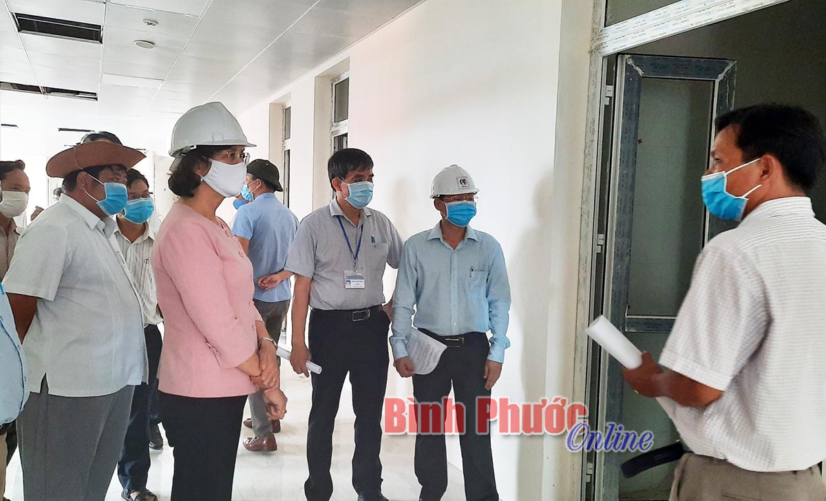 Dự án nâng cấp Bệnh viện Đa khoa tỉnh Bình Phước sẽ hoàn thành trước ngày 3 9