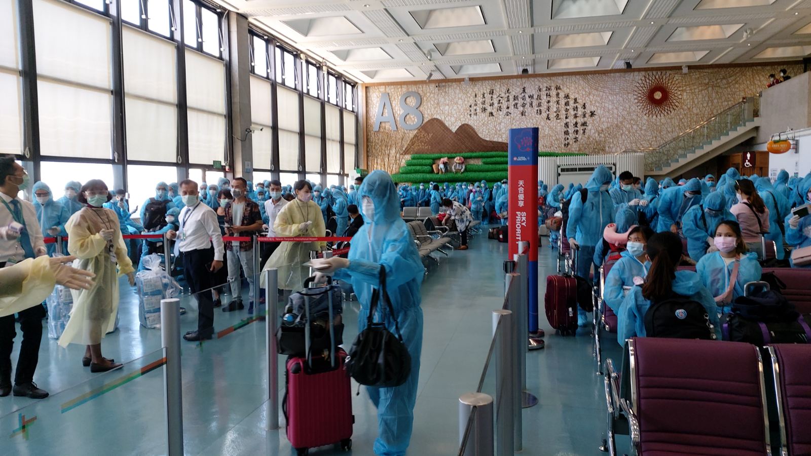 Đưa công dân Việt Nam từ Hàn Quốc và Đài Loan Trung Quốc về nước