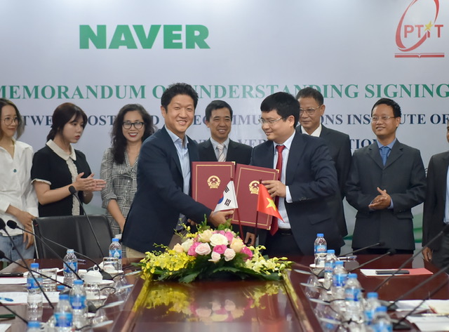 Tập đoàn Naver và Học viện Công nghệ Bưu chính Viễn thông hợp tác nghiên cứu và đào tạo AI