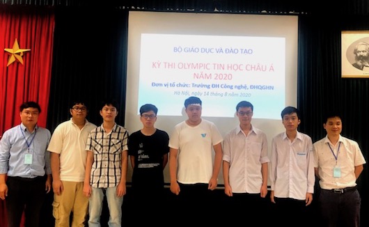 6 học sinh Việt Nam giành huy chương tại Olympic Tin học Châu Á