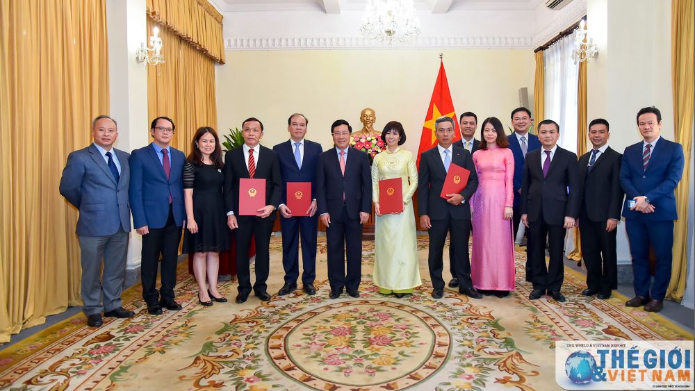 Bổ nhiệm 4 Trưởng cơ quan đại diện Việt Nam tại nước ngoài