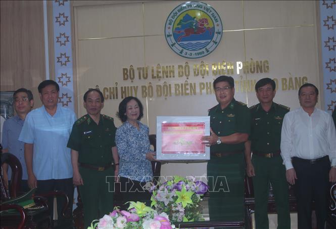 Trưởng ban Dân vận Trung ương Bộ đội Biên phòng nêu cao tinh thần trách nhiệm, thực hiện tốt nhiệm vụ phòng, chống dịch COVID-19