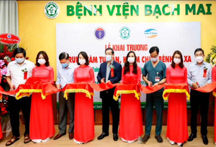 Khai trương Trung tâm Tư vấn, khám chữa bệnh từ xa Bệnh viện Bạch Mai