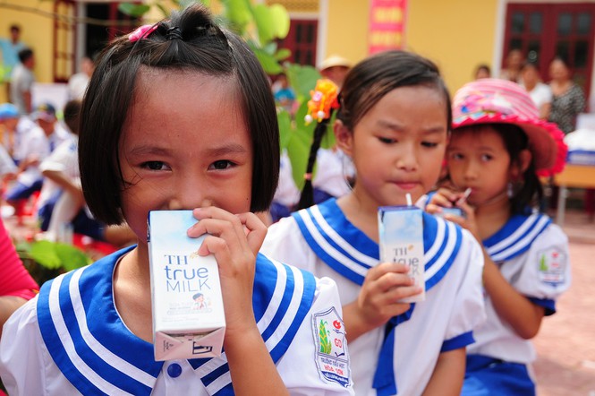 TH true MILK và định vị thương hiệu