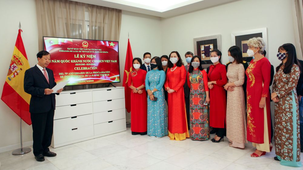 Kỷ niệm 75 năm Quốc khánh 2 9 tại Tây Ban Nha
