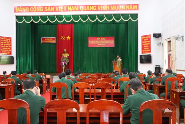 Tham mưu, thực hiện hiệu quả nhiệm vụ biên phòng