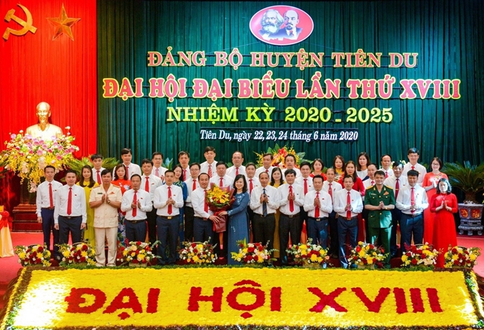 Bắc Ninh Tỷ lệ cán bộ nữ vào cấp ủy cao hơn nhiệm kỳ trước