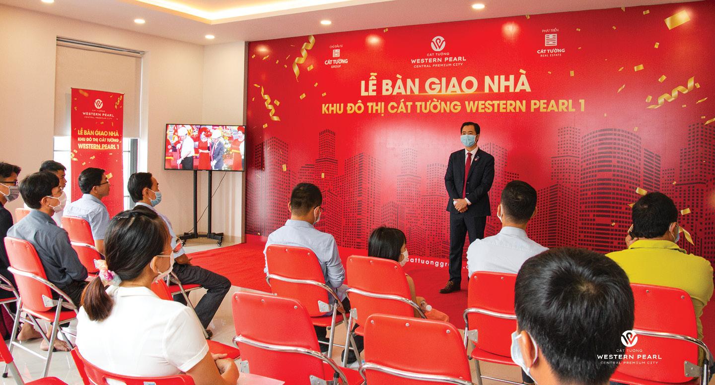 Lễ bàn giao nhà dự án Khu Đô Thị Cát Tường Western Pearl