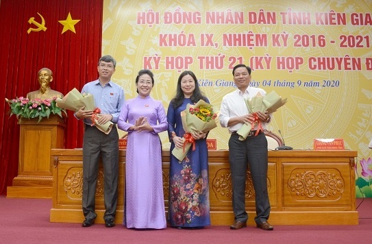 Đồng chí Lê Hồng Thắm giữ chức Phó Chủ tịch HĐND tỉnh Kiên Giang