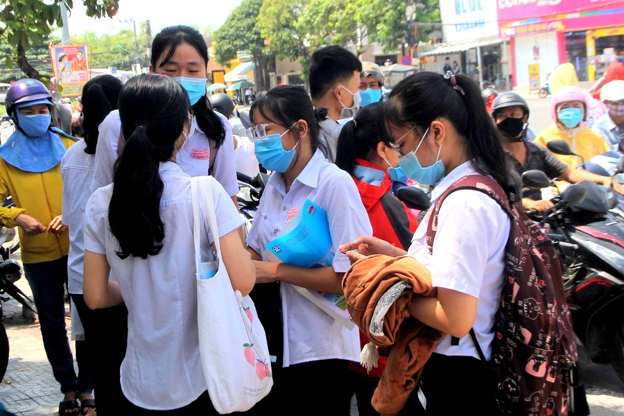 Quảng Nam Thí sinh làm được bài vì đề thi không khó