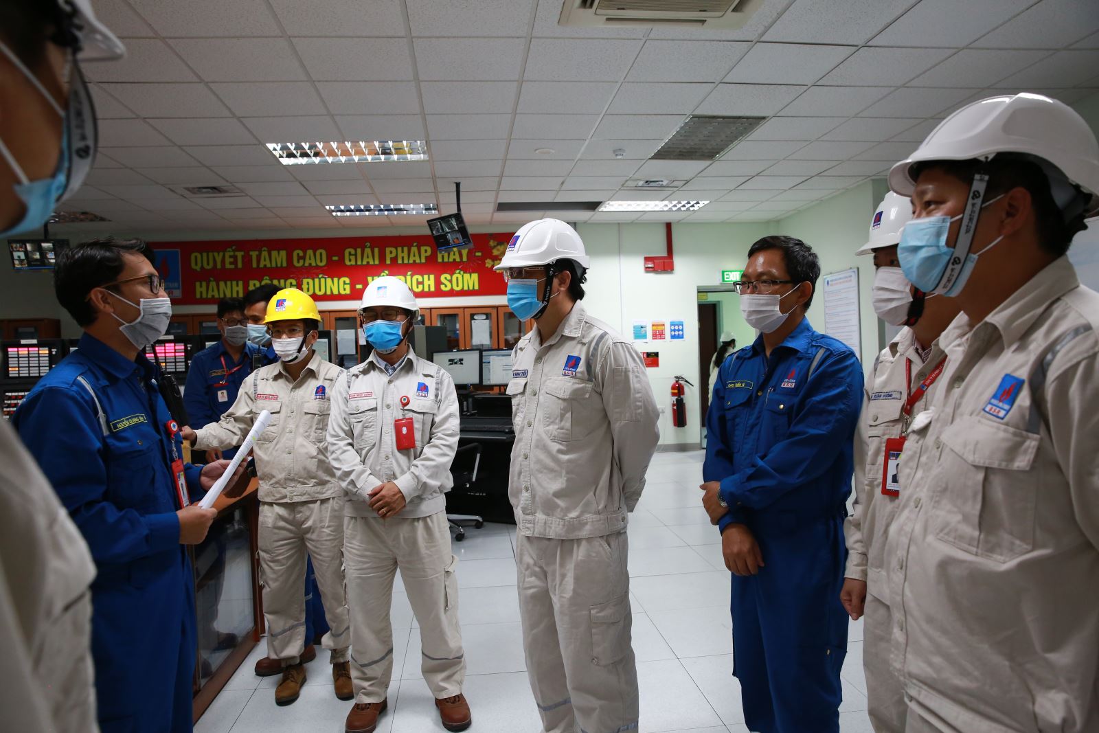 Tổng Giám đốc BSR Bùi Minh Tiến khảo sát công trường BDTT lần 4