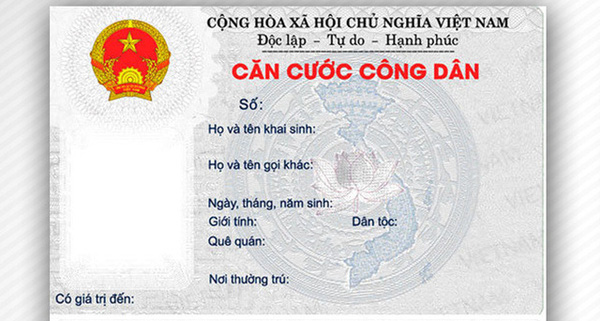 Phê duyệt chủ trương đầu tư dự án sản xuất, cấp và quản lý Căn cước công dân