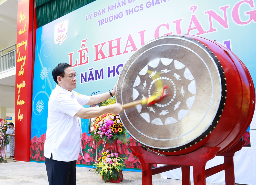 Hơn 2,1 triệu học sinh Thủ đô dự ngày khai giảng năm học mới 2020 - 2021