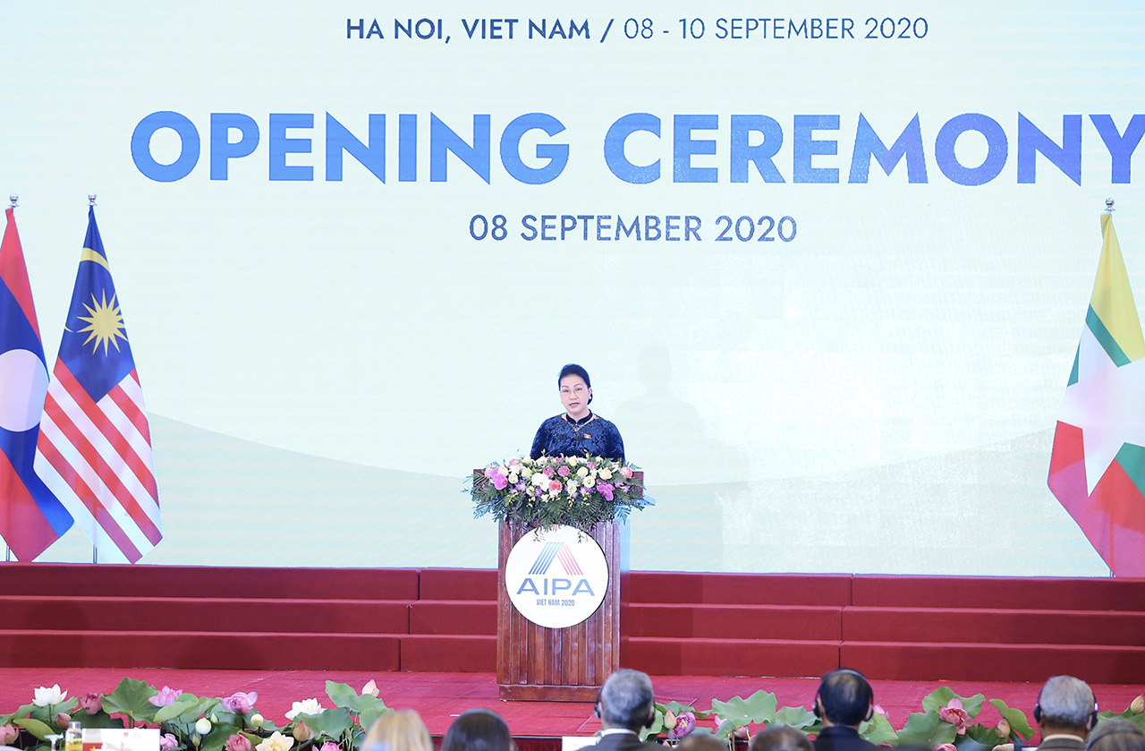 Khai mạc trọng thể Đại hội đồng AIPA 41 tại Hà Nội