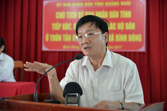 Kỷ luật cảnh cáo Nguyên Chủ tịch tỉnh Quảng Ngãi Trần Ngọc Căng