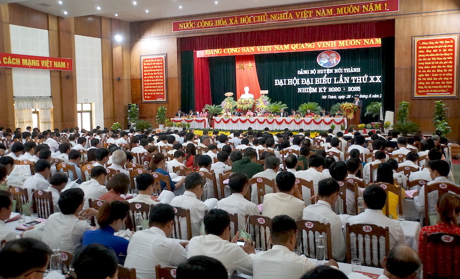 Đảng bộ huyện Núi Thành chú trọng công tác xây dựng đảng