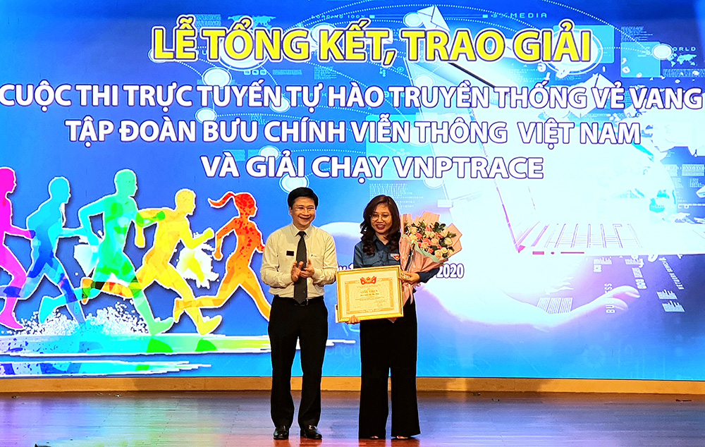 Trao giải cuộc thi tìm hiểu ngành Bưu chính viễn thông
