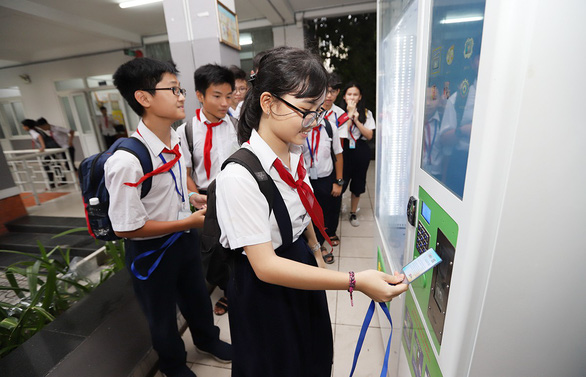 TP Hồ Chí Minh mở rộng mô hình không dùng tiền mặt trong trường học
