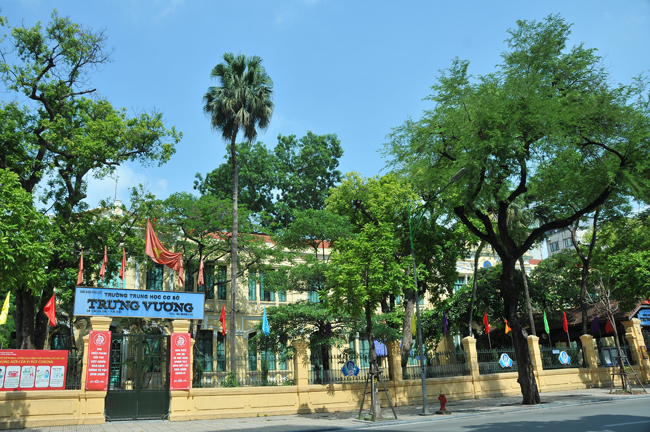 Những con đường xanh Hà Nội khi Thu về