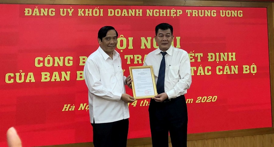 Đồng chí Nguyễn Đức Phong giữ chức Phó Bí thư Đảng ủy Khối Doanh nghiệp Trung ương