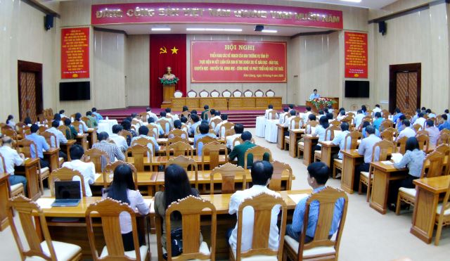 Tiếp tục thực hiện hiệu quả công tác khuyến học, khuyến tài, xây dựng xã hội học tập